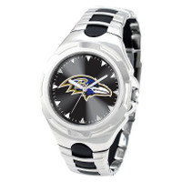 *Baltimore Ravens NFL Men's Game Time NFL Victory Series Watch