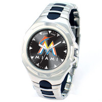 *Miami Marlins MLB Men's Game Time MLB Victory Series Watch