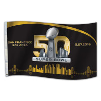 **Super Bowl 50 3' x 5' Flag