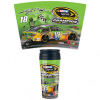 Kyle Busch 2015 NASCAR Sprint Cup Champion 16oz Travel Mug