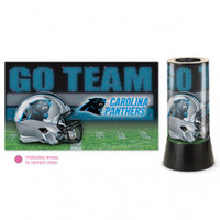 Carolina Panthers Rotating Team Lamp
