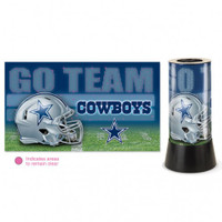 Dallas Cowboys Rotating Team Lamp