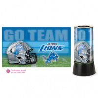 Detroit Lions Rotating Team Lamp