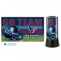 Houston Texans Rotating Team Lamp