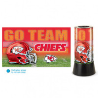 Kansas City Chiefs Rotating Team Lamp