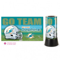 Miami Dolphins Rotating Team Lamp