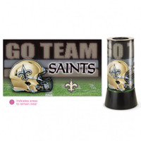 New Orleans Saints Rotating Team Lamp