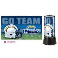 San Diego Chargers Rotating Team Lamp