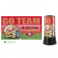 San Francisco 49ers Rotating Team Lamp