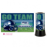 Seattle Seahawks Rotating Team Lamp
