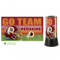 Washington Redskins Rotating Team Lamp
