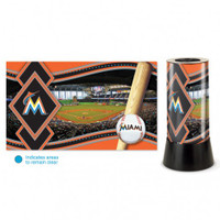 Miami Marlins Rotating Team Lamp