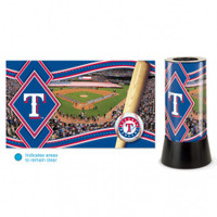 Texas Rangers Rotating Team Lamp
