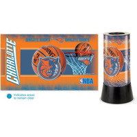 Charlotte Bobcats Rotating Team Lamp