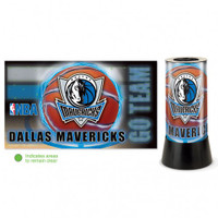 Dallas Mavericks Rotating Team Lamp