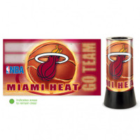 Miami Heat Rotating Team Lamp