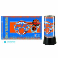 New York Knicks Rotating Team Lamp