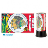 Chicago Blackhawks Rotating Team Lamp