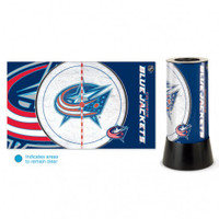 Columbus Blue Jackets Rotating Team Lamp