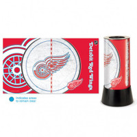 Detroit Red Wings Rotating Team Lamp