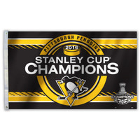  Pittsburgh Penguins 2016 NHL Stanley Cup Champions 3' x 5' Team Flag