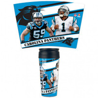 Carolina Panthers 16oz Travel Mug
