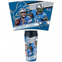 Detroit Lions 16oz Travel Mug