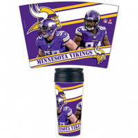 Minnesota Vikings 16oz Travel Mug