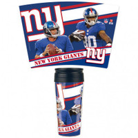New York Giants 16oz Travel Mug