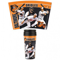 Baltimore Orioles 16oz Travel Mug