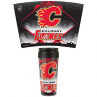 Calgary Flames 16oz Travel Mug