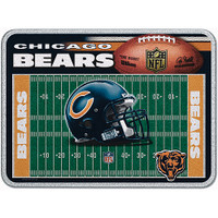 Chicago Bears Glass Cutting Board