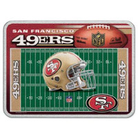 San Francisco 49ers Glass Cutting Board