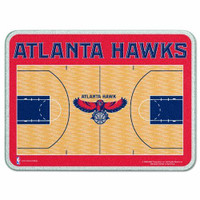 Atlanta Hawks Glass Cutting Board