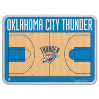 Oklahoma City Thunder Glass Cutting Board