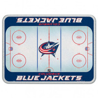 Columbus Blue Jackets Glass Cutting Board