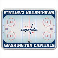 Washington Capitals Glass Cutting Board