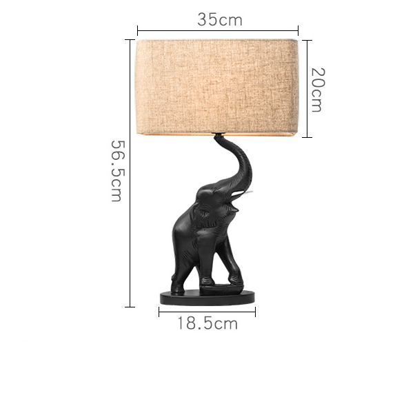 elephant lamps for living room