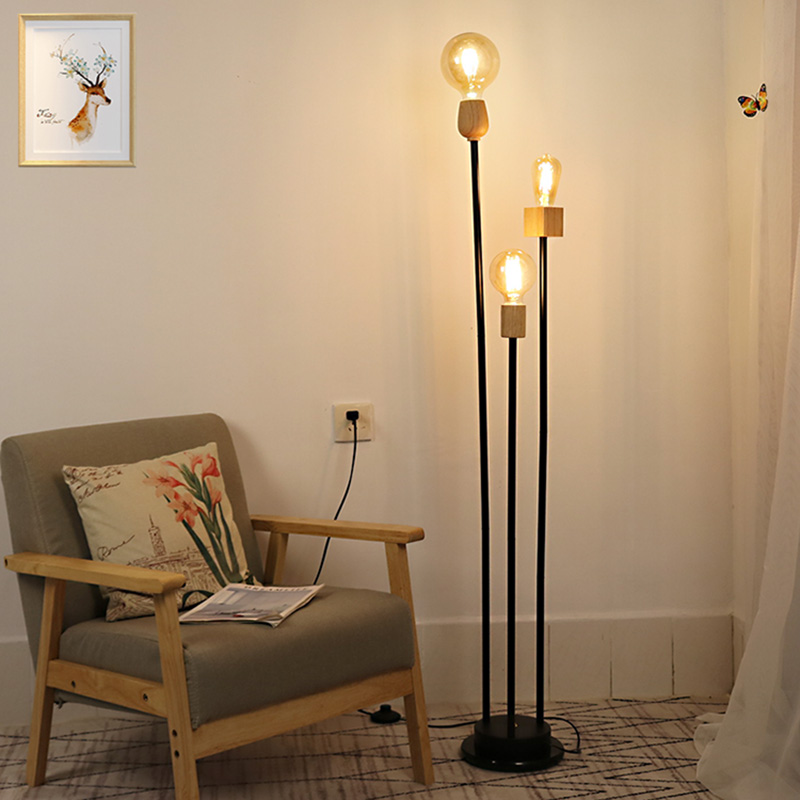 Modern LED Floor Lamp Metal Marble Base Luminous Lighting Living Room
