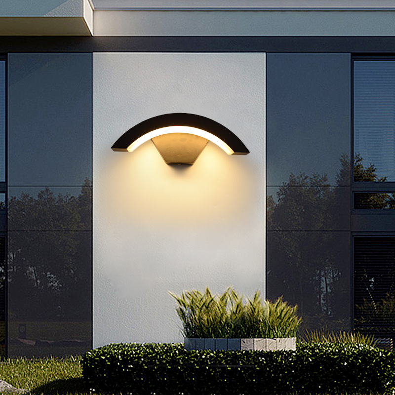Waterproof Modern LED Wall Lights Aluminum Outdoor Simple Balcony