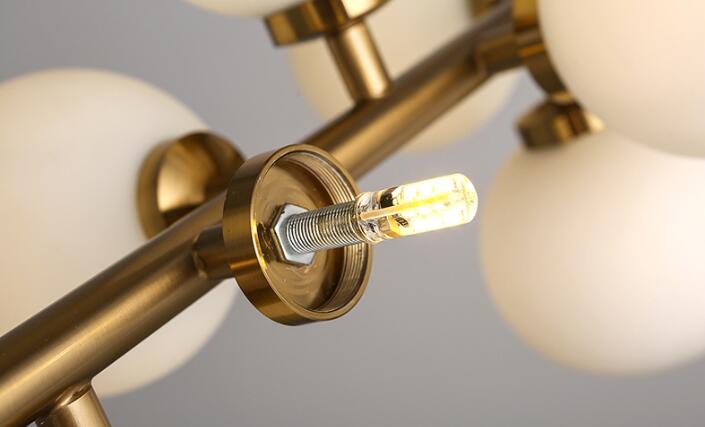 Beanstalk Glass Ball Pendant Lamp;Horizon-lights