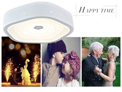 LED fashion creative acrylic iron ceiling light from Singapore luxury lighting house Horizon-lights