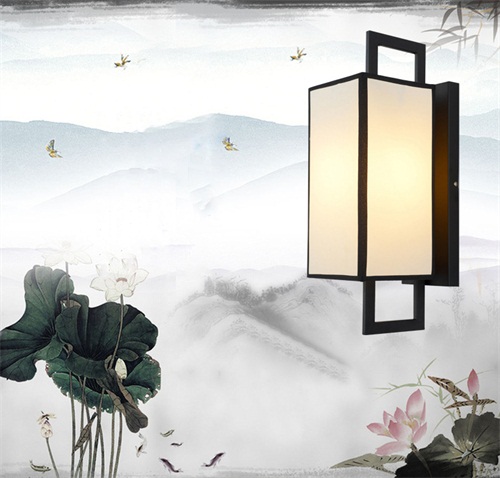 New Chinese style wall lamp from Singapore luxury lighting house Horizon-lights.