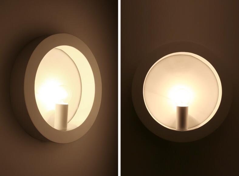 LED Iron Wall Lamp Bedroom Living Room Aisle Creativity