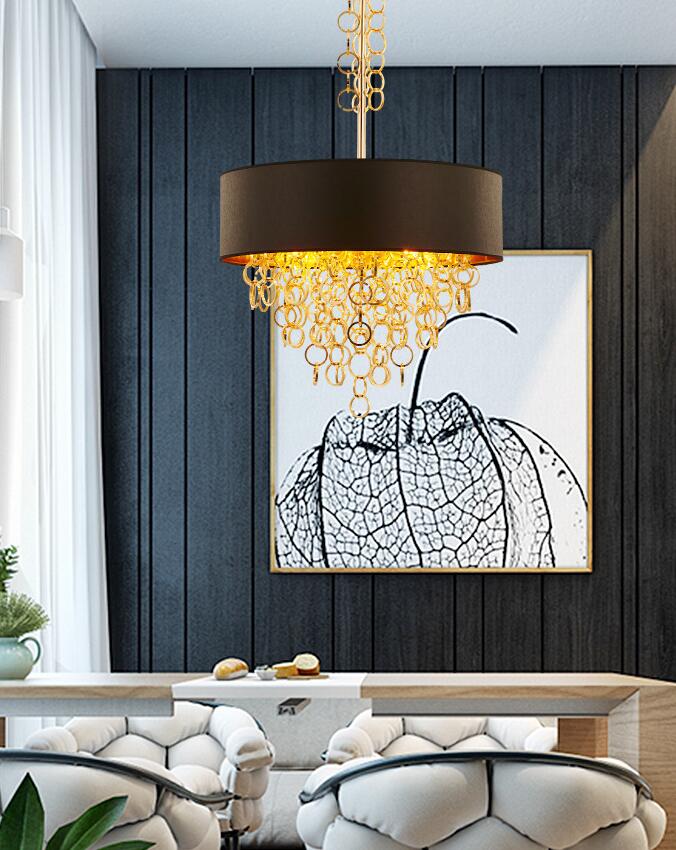 Annular Tassels Art Pendant Lamp