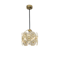ALMA Crystal Pendant Light for Living Room, Bedroom & Dining Room - French Style