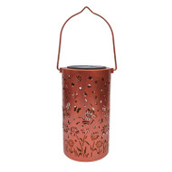 ANNETTE Butterfly Metal Hanging Solar Light for Outdoor, Villa & Park - Vintage Style