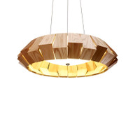 QUILA Wooden Pendant Light for Living Room, Bedroom & Dining Room - Modern Style