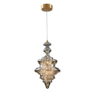 COMET Glass Fireworks Pendant Light for Bedroom, Dining & Living Room - Modern Style