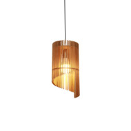 YANUS Wooden Pendant Light for Dining Room & Living Room - Japanese Style
